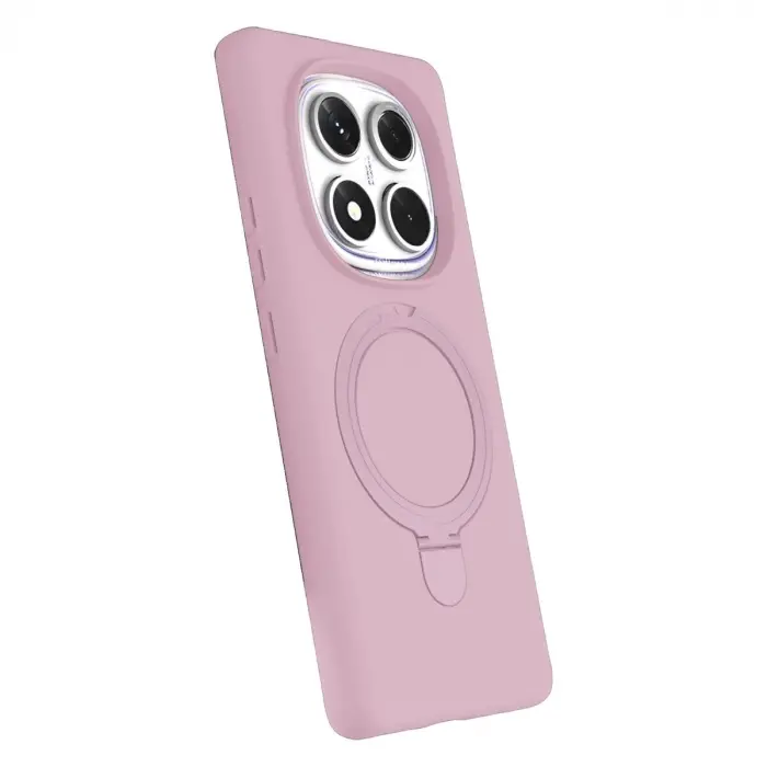Note 14 Pro 5g Regal Magsafe Standlı Kapak - Açık Pembe