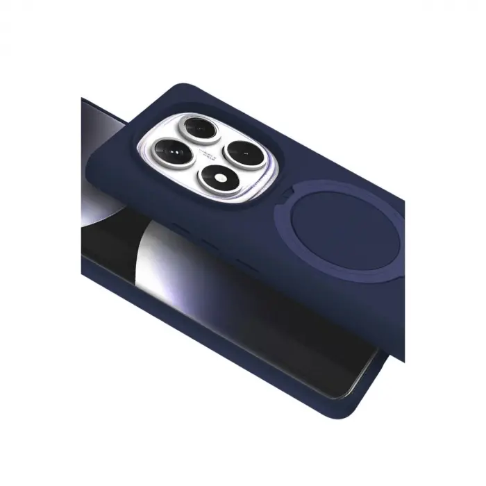 Note 14 Pro 5g Regal Magsafe Standlı Kapak - Lacivert