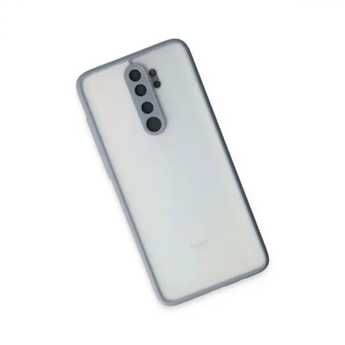 Note 8 Pro Kılıf Montreal  Kapak - Gri