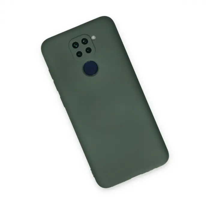 Note 9 Kılıf Nano İçi Kadife  - Koyu Yeşil