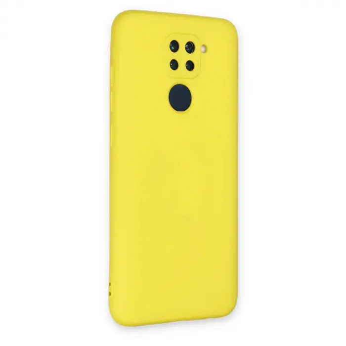 Note 9 Kılıf Nano İçi Kadife  - Sarı