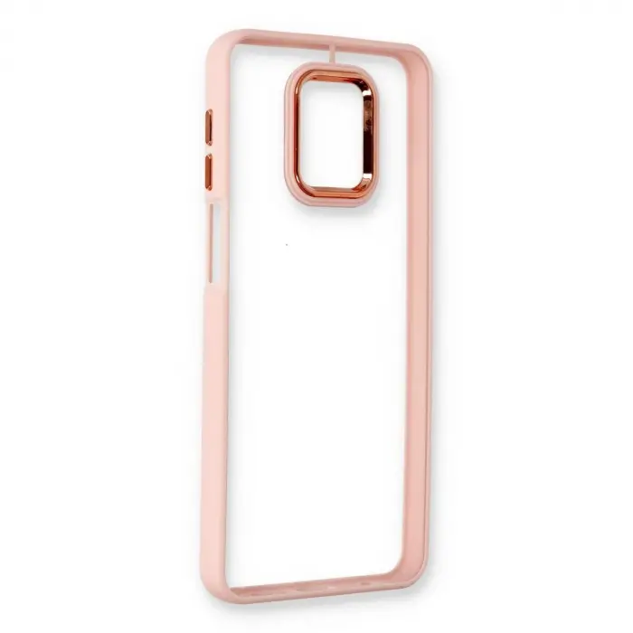 Note 9 Pro Kılıf Dora Kapak - Pudra