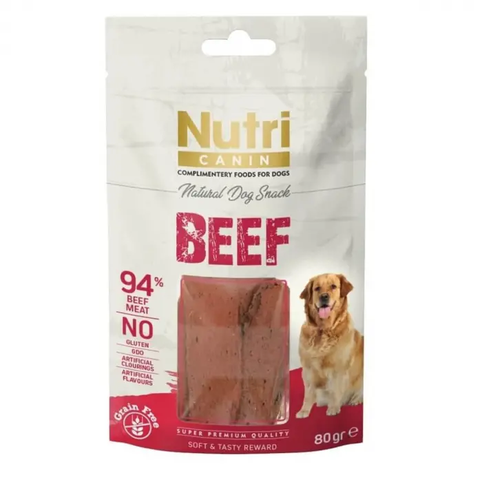 Nutri Canin Tahılsız Biftekli Köpek Ödül sı 80 gr