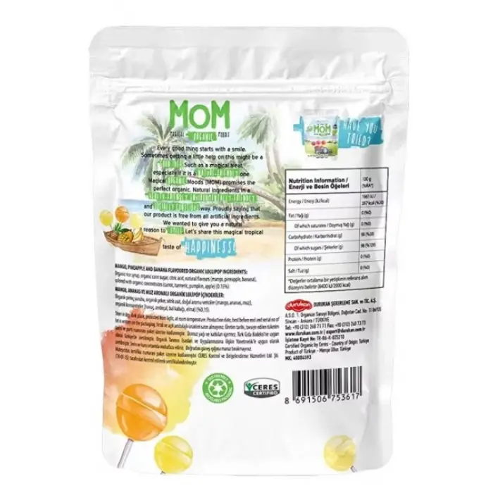 OG Natural Mom Organik Lolipop Tropikal