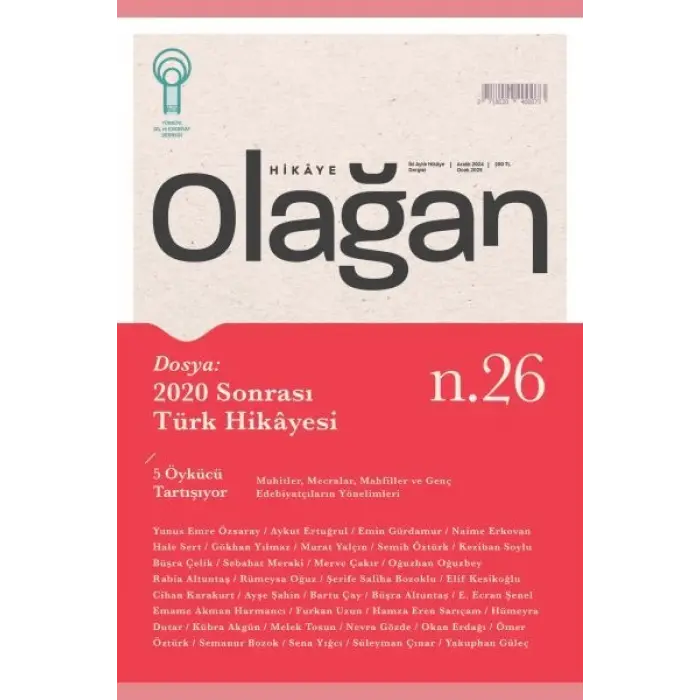 Olağan Hikaye (26. Sayı)