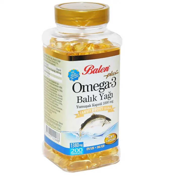 Omega 3 Plus+ Balık Yağı Yumuşak 200