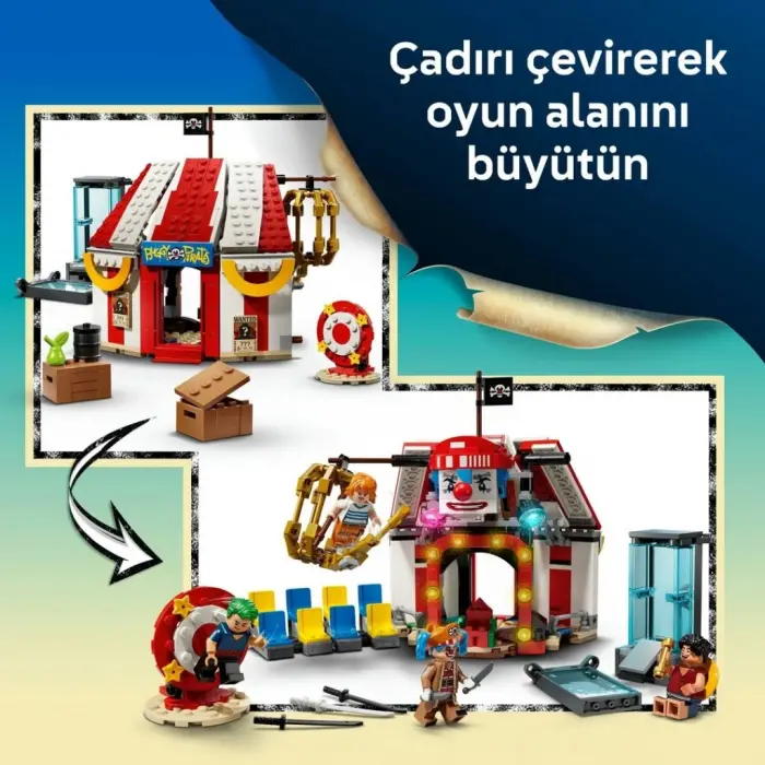 ONE PIECE Palyaço Buggynin Sirk Çadırı 75637