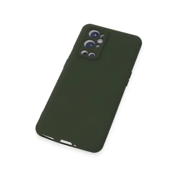 One Plus 9 Pro Kılıf Nano İçi Kadife  - Koyu Yeşil