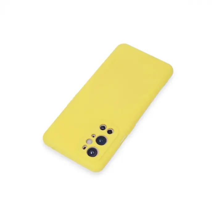One Plus 9 Pro Kılıf Nano İçi Kadife  - Sarı