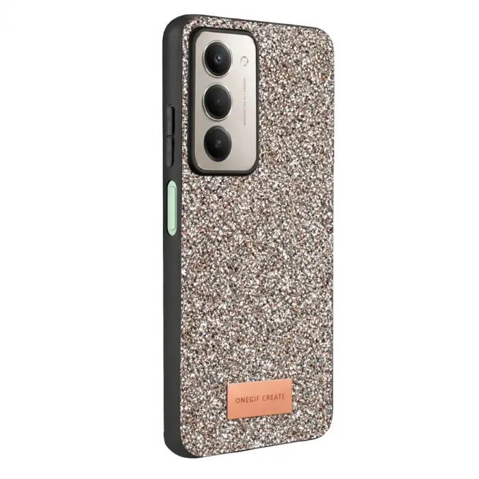 Onegif   15 4g Bright Simli Kapak - Gümüş