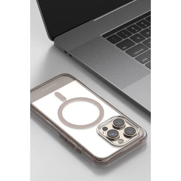 Onegif Apple İphone 16 Pro Hulk Magsafe Kapak - Beyaz