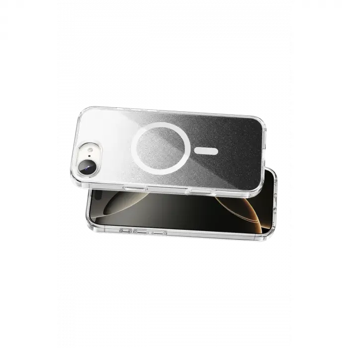 Onegif Apple İphone 17e Sora Simli Magsafe Kapak - Siyah