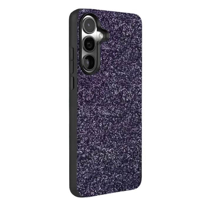 Onegif  Galaxy A57 5g Bright Simli Kapak - Derin Mor