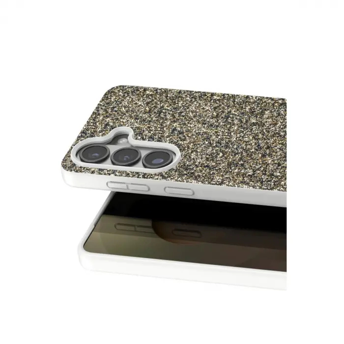 Onegif  Galaxy S26 Plus Bright Simli Kapak - Gold