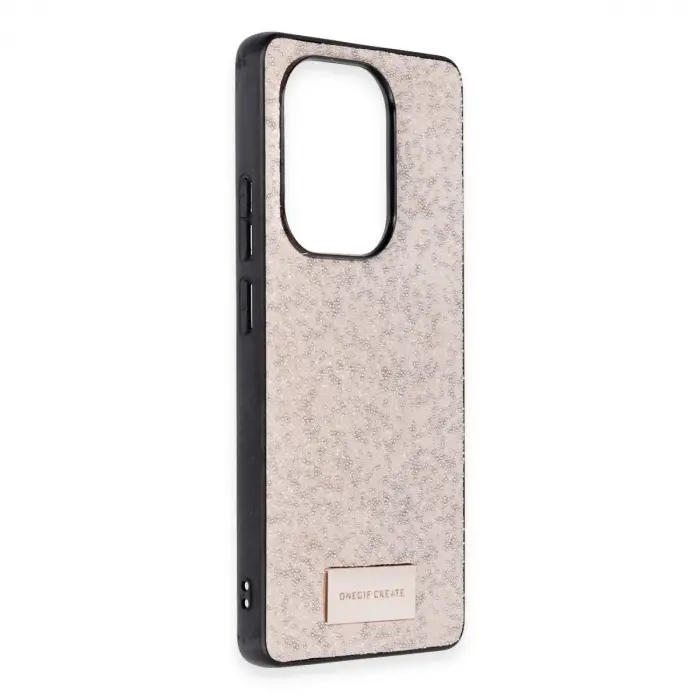 Onegif   Note 13 Pro 4g Bright Simli Kapak - Pembe