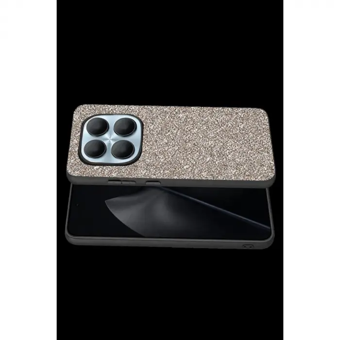 Onegif   Note 15 4g Bright Simli Kapak - Gümüş