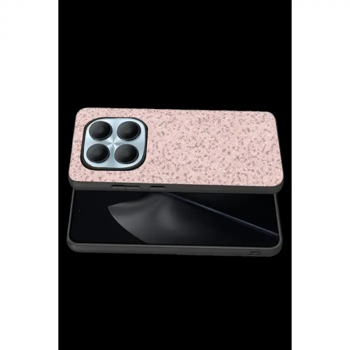 Onegif   Note 15 Pro 5g Bright Simli Kapak - Pembe