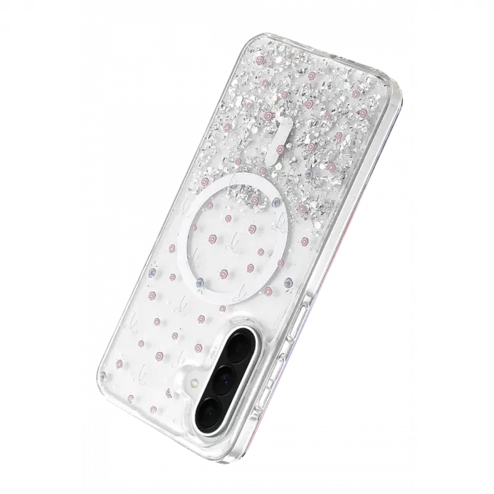 Onegif Samsung Galaxy A56 Misk Simli Magsafe Kapak - Desen 1
