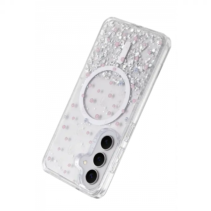 Onegif Samsung Galaxy S26 Misk Simli Magsafe Kapak - Desen 1