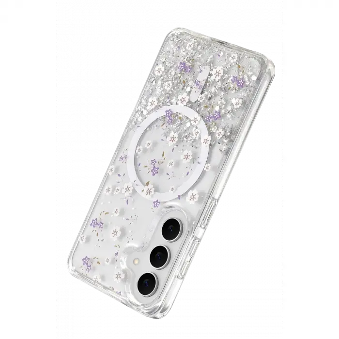Onegif Samsung Galaxy S26 Misk Simli Magsafe Kapak - Desen 2