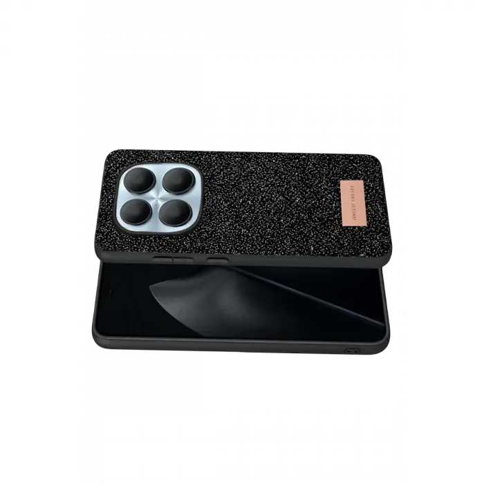 Onegif Xiaomi Redmi Note 15 4g Bright Simli Kapak - Siyah