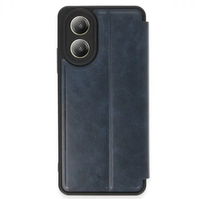 Oppo A38 Kılıf Flip Cover - Lacivert