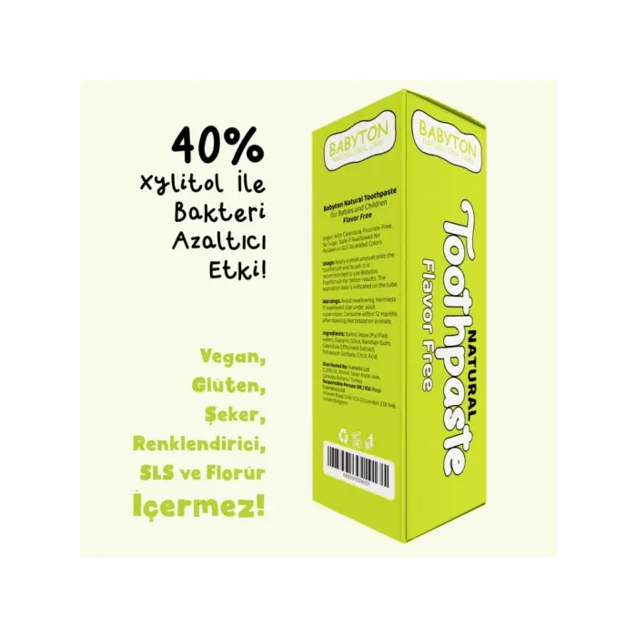 Organik Doğal Natural Diş Macunu 50 Gr