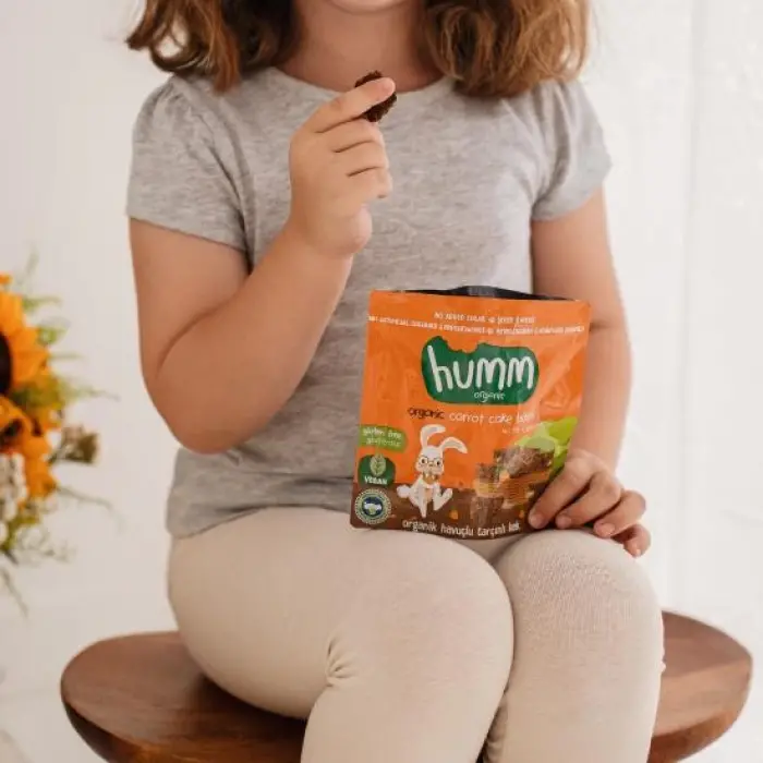 Organik Havuçlu Tarçınlı Vegan Kek 30 Gr