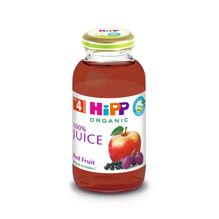 Organik Kırmızı Meyveli Elma Suyu 200 ml