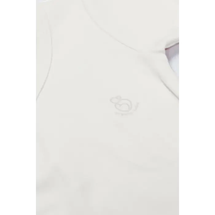 Organik Natural Basic Style Kruvaze Uzun Kol Body BS17102 Ekru