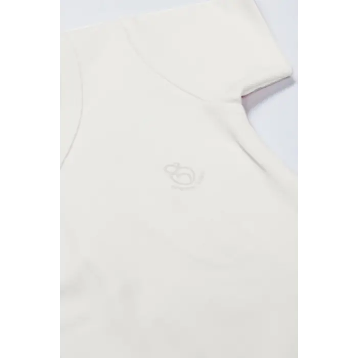 Organik Natural Basic Style Kruvaze Yarım Kol Body BS17101 Ekru