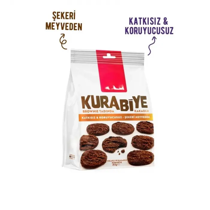 Orijinal Yulaflı Kurabiye 80 Gr Kakaolu