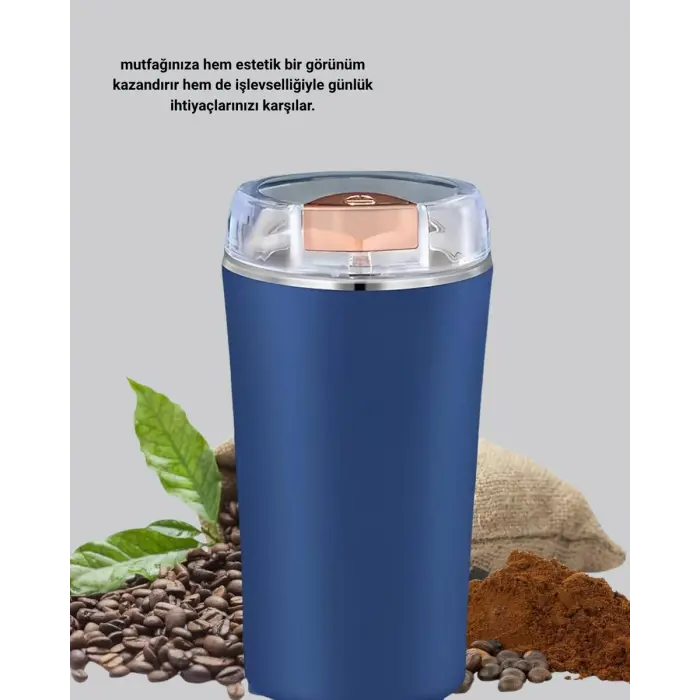 Otomatik Paslanmaz Çelik Kahve ve Baharat Öğütücü