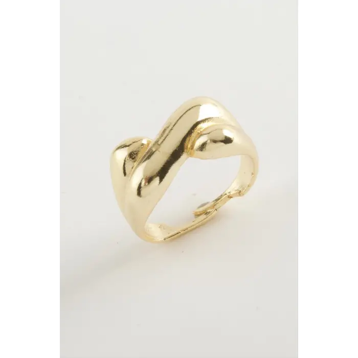 Oval Metal Yüzük
