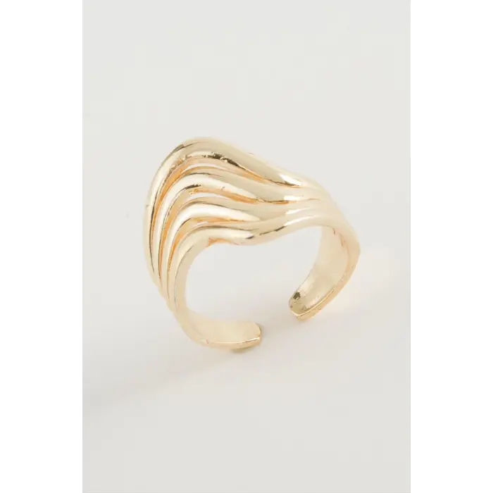 Oval Metal Yüzük