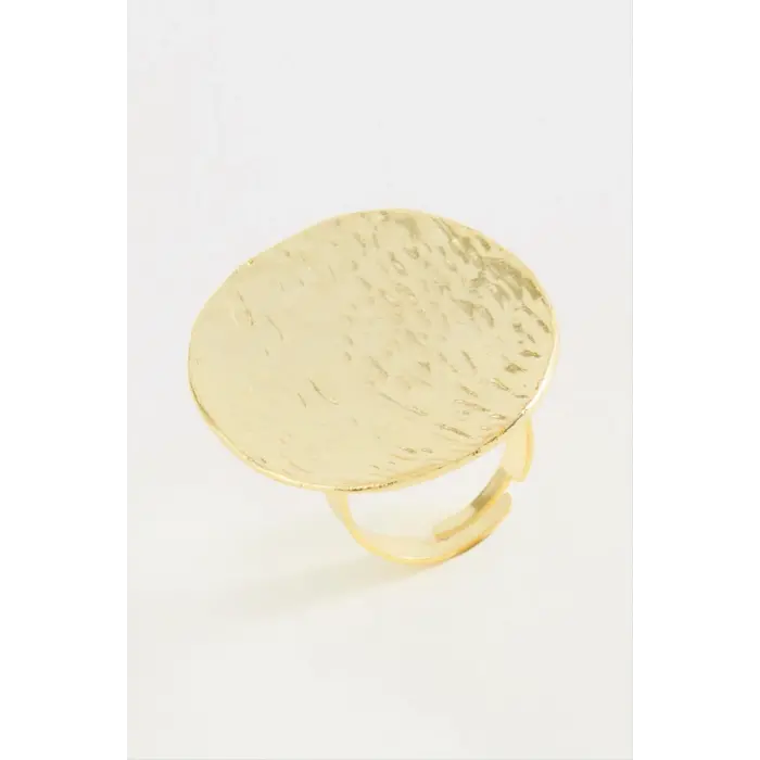 Oval Metal Yüzük