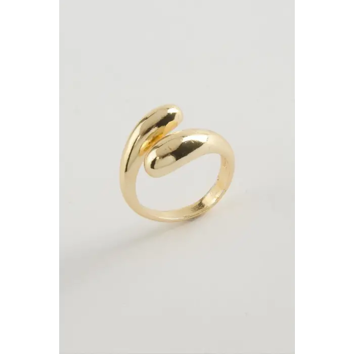 Oval Metal Yüzük