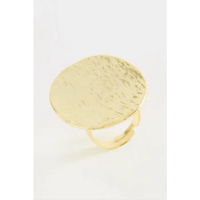 Oval Metal Yüzük