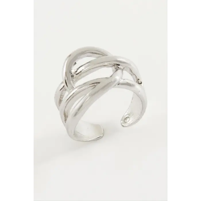 Oval Metal Yüzük