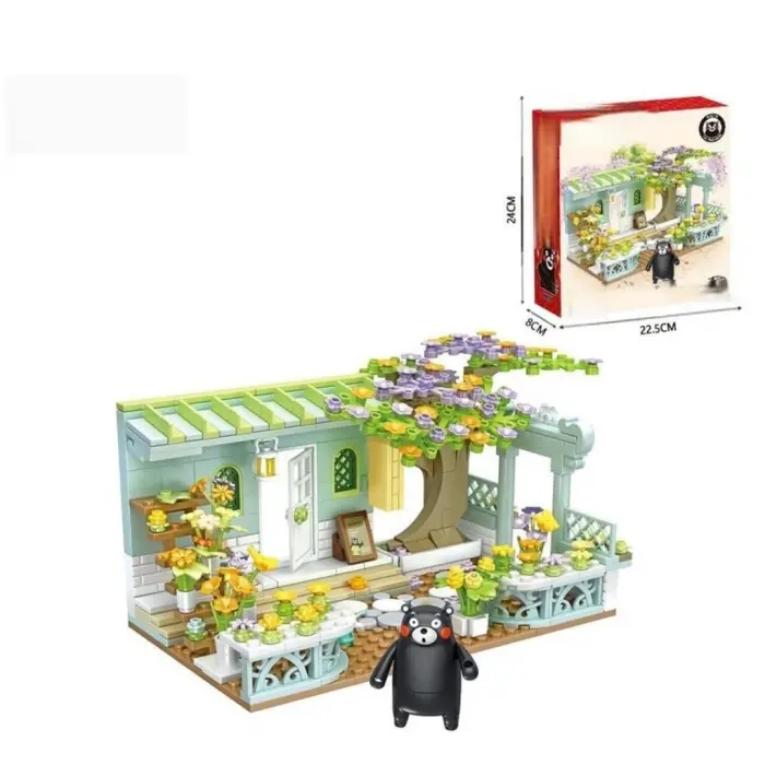 P880014 ÇİÇEKÇİ DÜKKANI 472 PARÇA BLOCK OYUNCAK