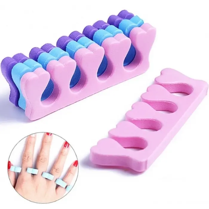 Parmak Ayırıcı Sünger Manikür Pedikür Aparatı 5 Adet Bx40