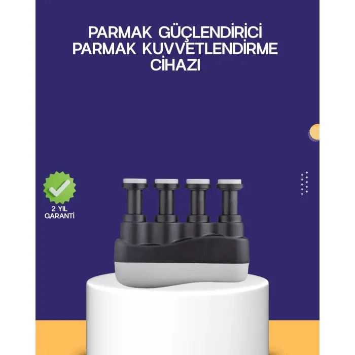 Parmak Güçlendirme Egzersiz Aleti Ayarlanabilir Direnç