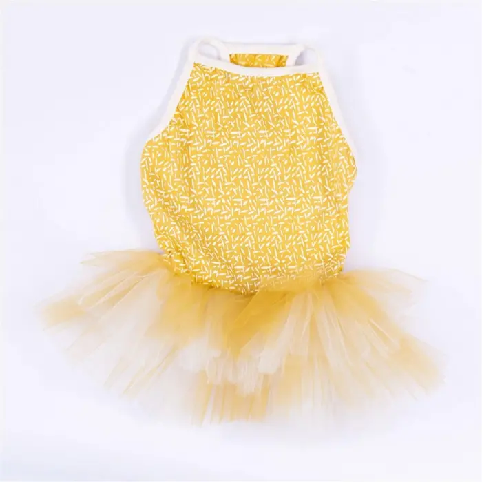 PawStar Yellow Polka-Dot XL 34 x 38 x 55 cm