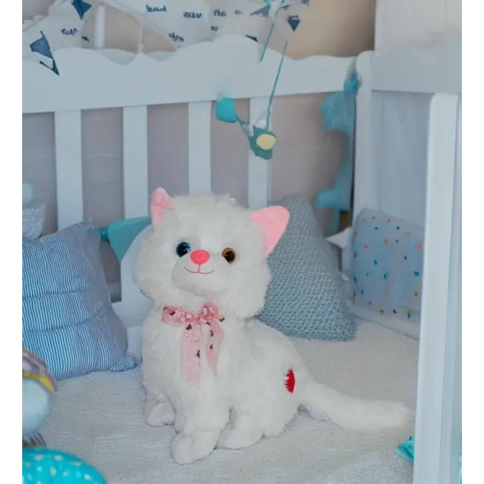 PELUŞ KEDİ 33CM HALLEY