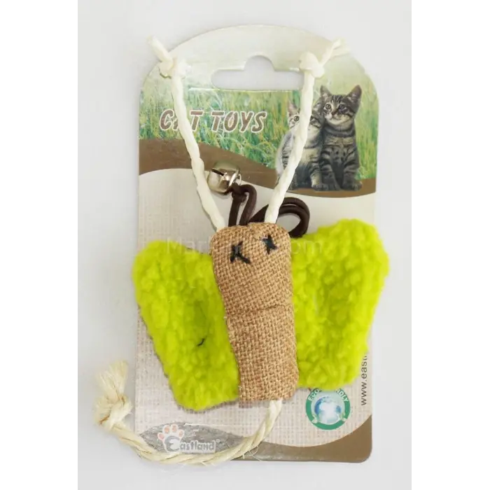 Peluş Kedi Oyuncağı Kelebek