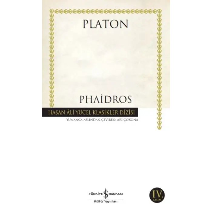Phaidros - Hasan Ali Yücel Klasikleri