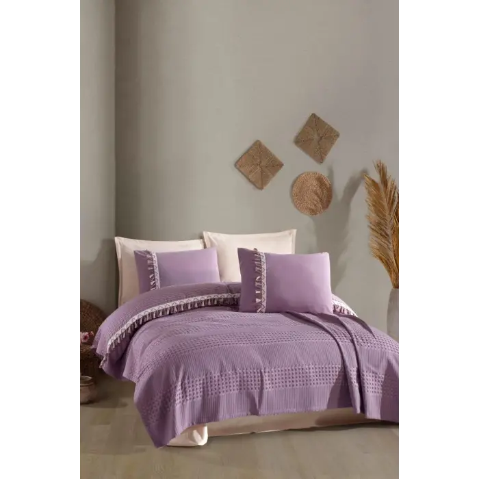 Pike Takımı Çift Kişilik Bohemline V7 Lila