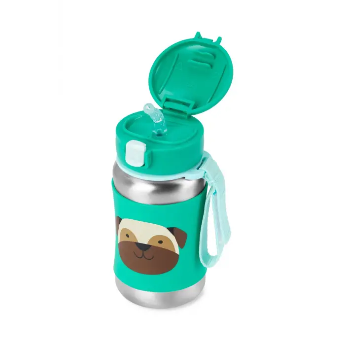 Pipetli Paslanmaz Çelik Suluk 350 ml