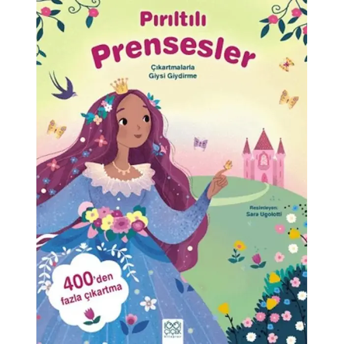 Pırıltılı Prensesler – Çıkartmalarla Giysi Giydirme