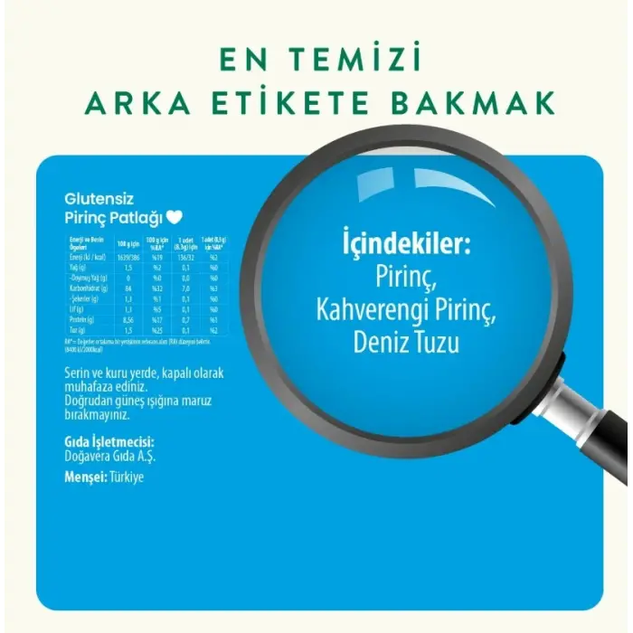 Pirinç Patlağı 100 Gr